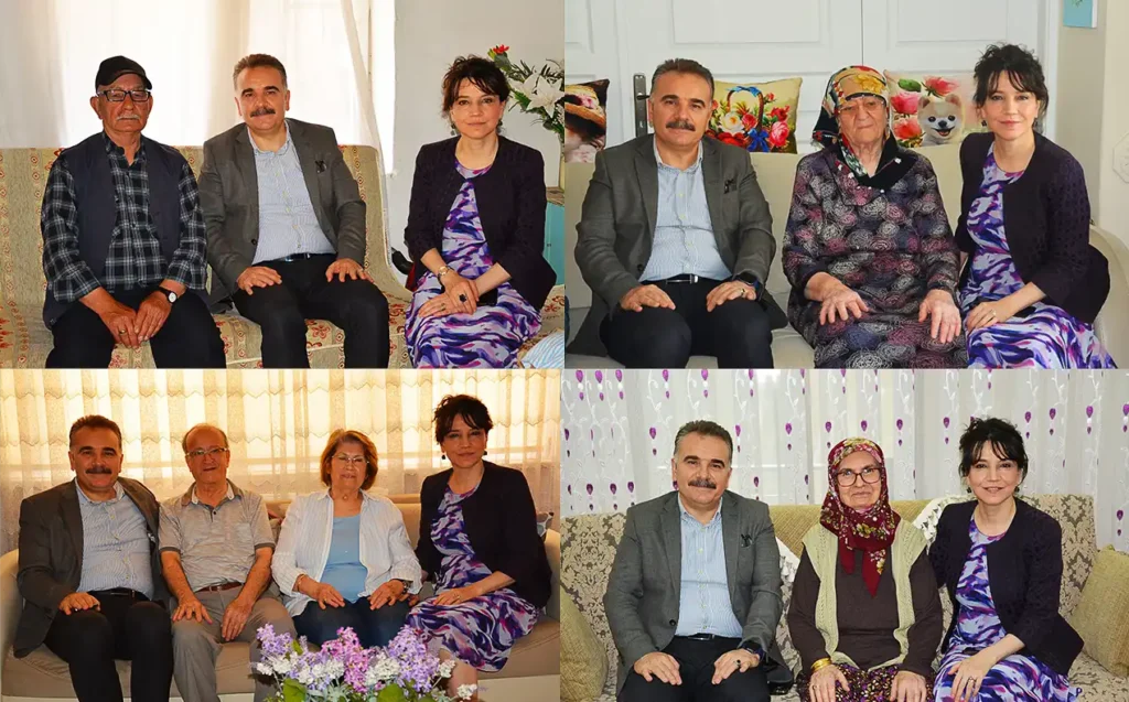 Kaymakam Odabaş’tan Şehit Ailelerine Kurban Bayramı Ziyareti